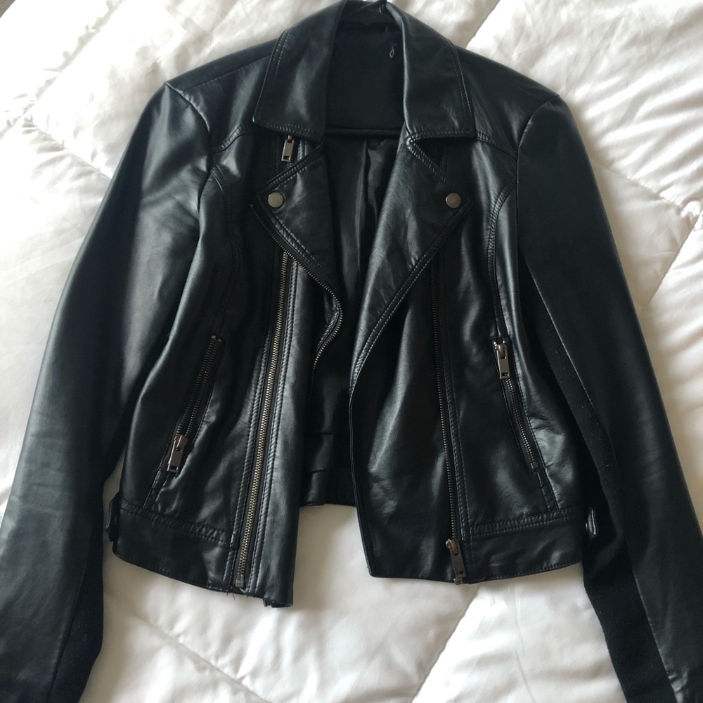 ASOS buttery soft faux leather jacket